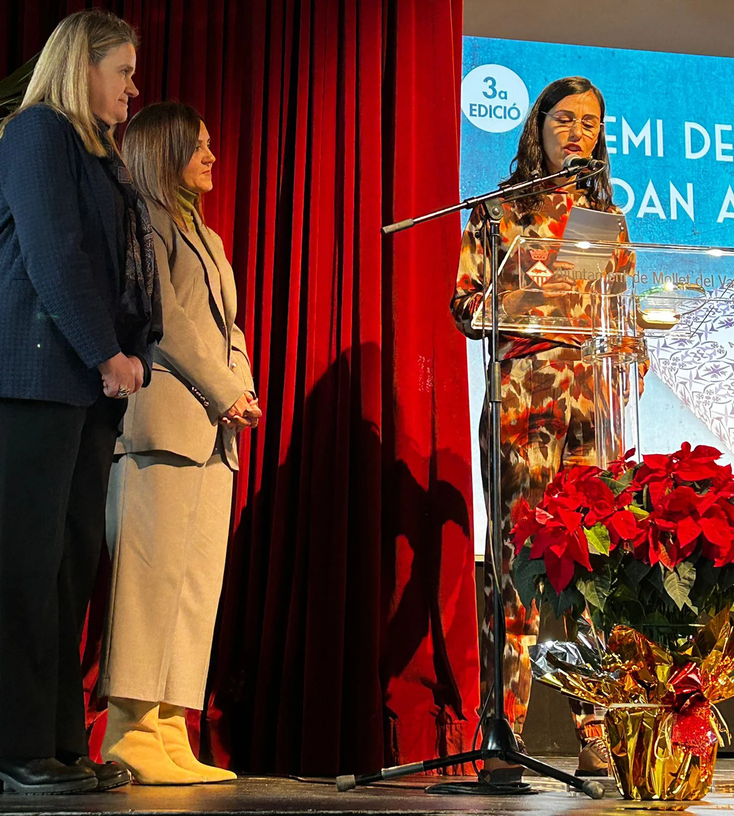Eulàlia Aliguer, Mireia Diosnisio i Magda Barceló - 3a edició del Premi Joan Aliguer